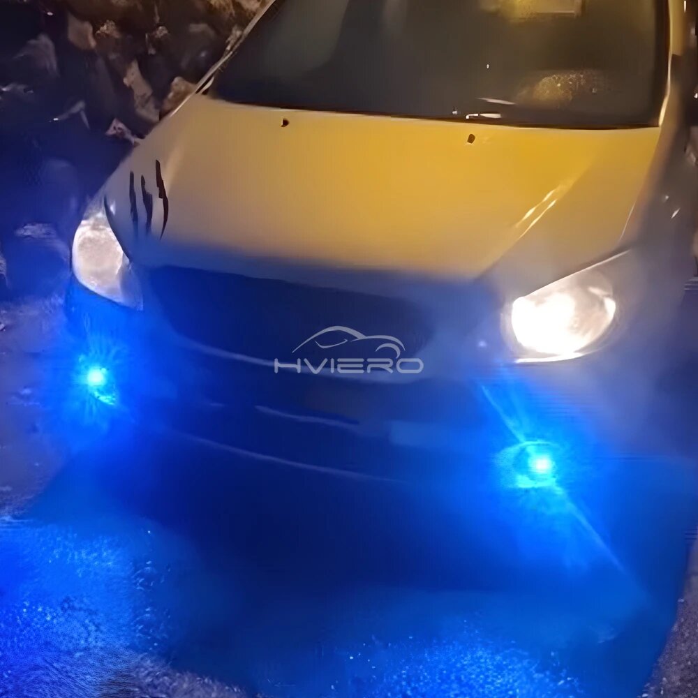 2pcs 18MM Led Eagle Eye DRL Дневной свет для фонарей Источник резервного копирования Реверсирование парковки сигнальных ламп Водонепроницаемый — фото 1