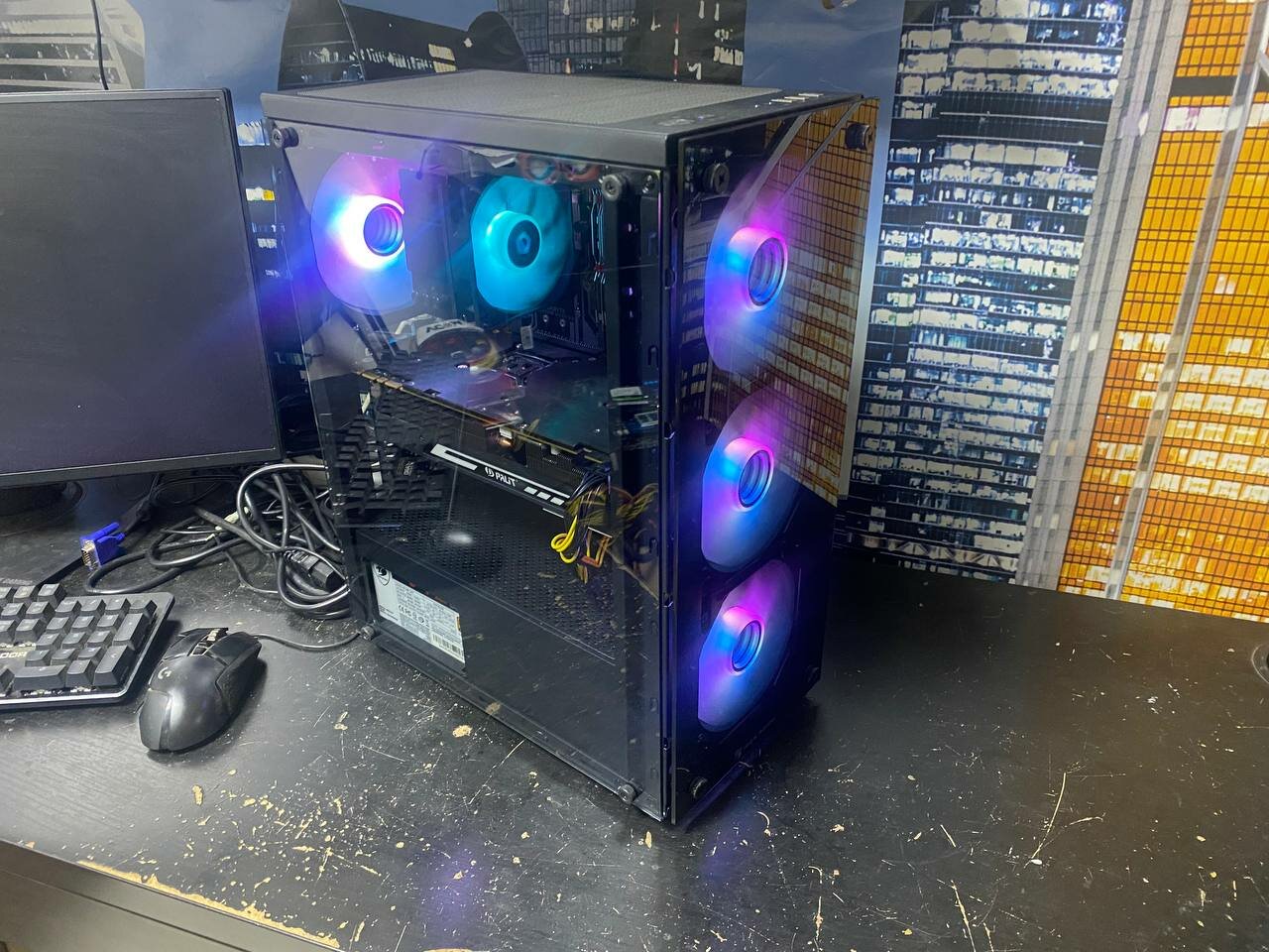 Компьютер Игровой Мощный I5 8400+GTX1060 6GB+16GB — купить по