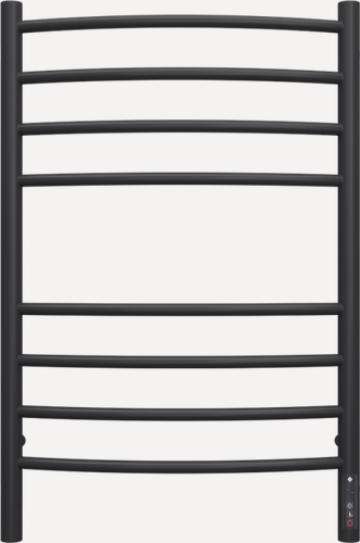 Изображение товара Полотенцесушитель электрический Terminus Классик П8 500x800, матовый чёрный