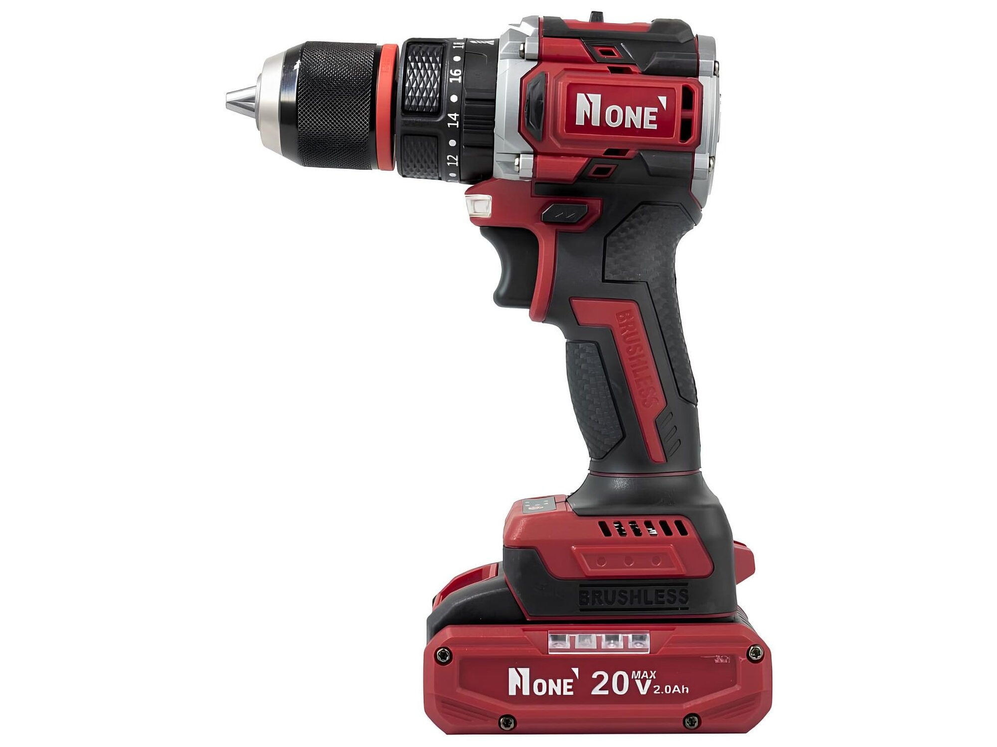 Ударная дрель-шуруповерт Number One CDI20/2.6-IN-BR (20 В, 2 А·ч, 2 АКБ) — фото 1
