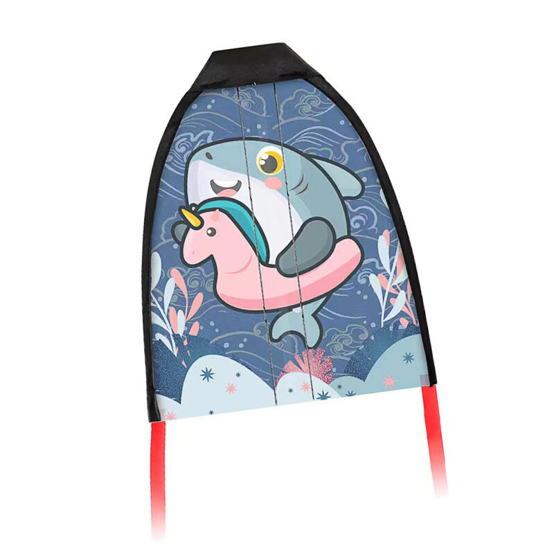 Детский Кайт с выбросом пальца забавная игра для активного отдыха подарок на день рождения акула