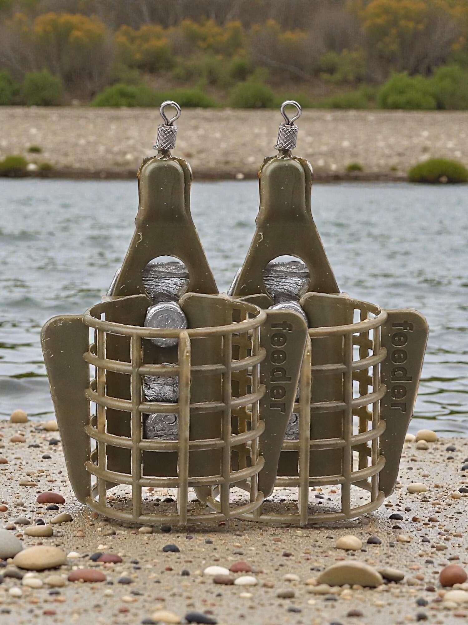 Кормушка рыболовная Mitin Пикер, фидерная, 50 г, набор 2 шт.