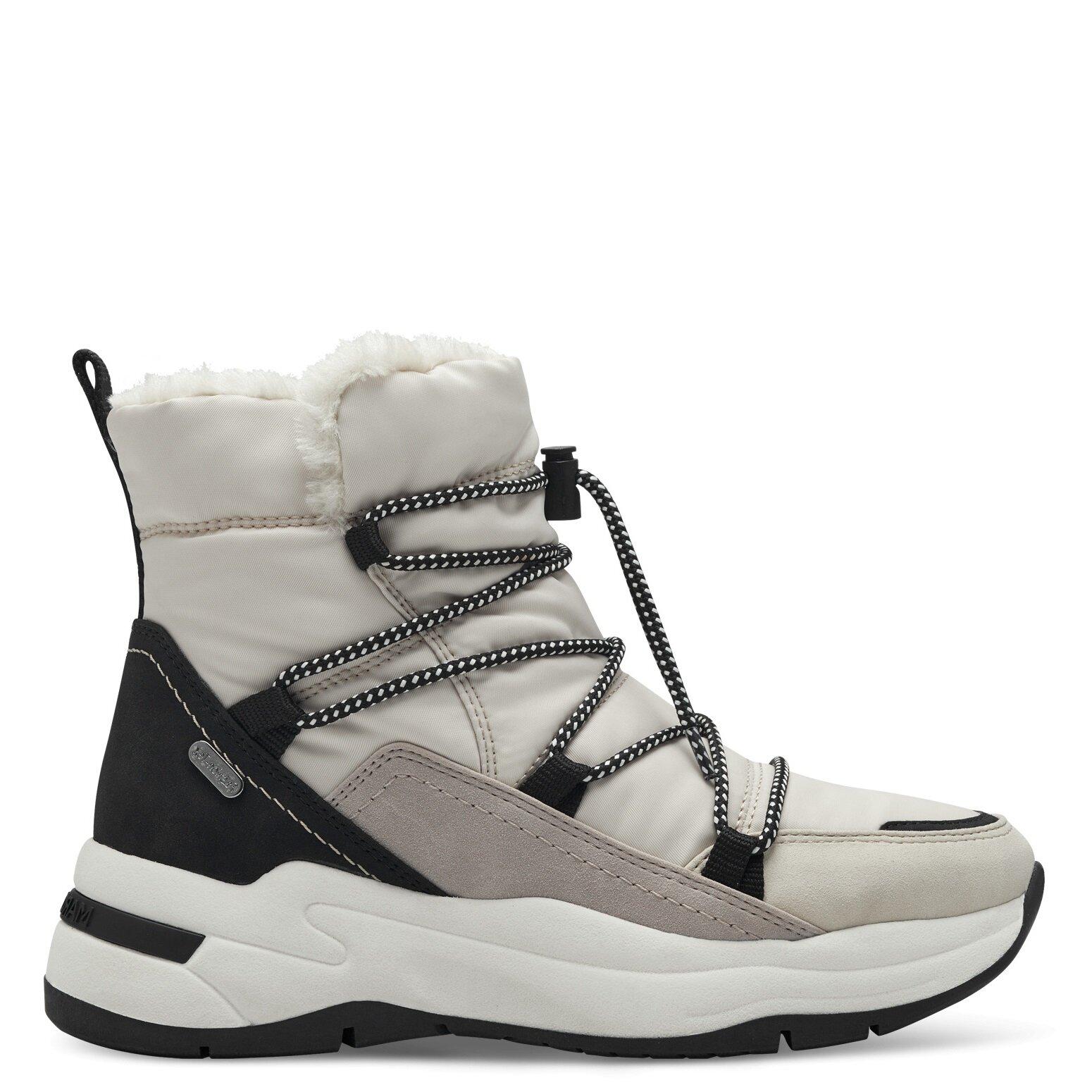 Ботинки Marco Tozzi, размер 40, кремовый