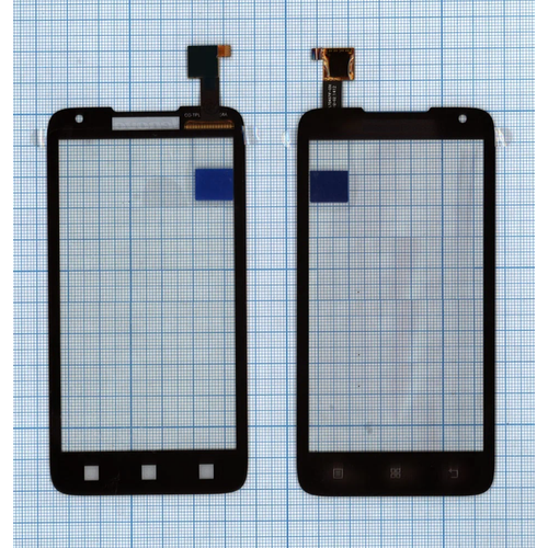 Тачскрин для Lenovo IdeaPhone A526, черный