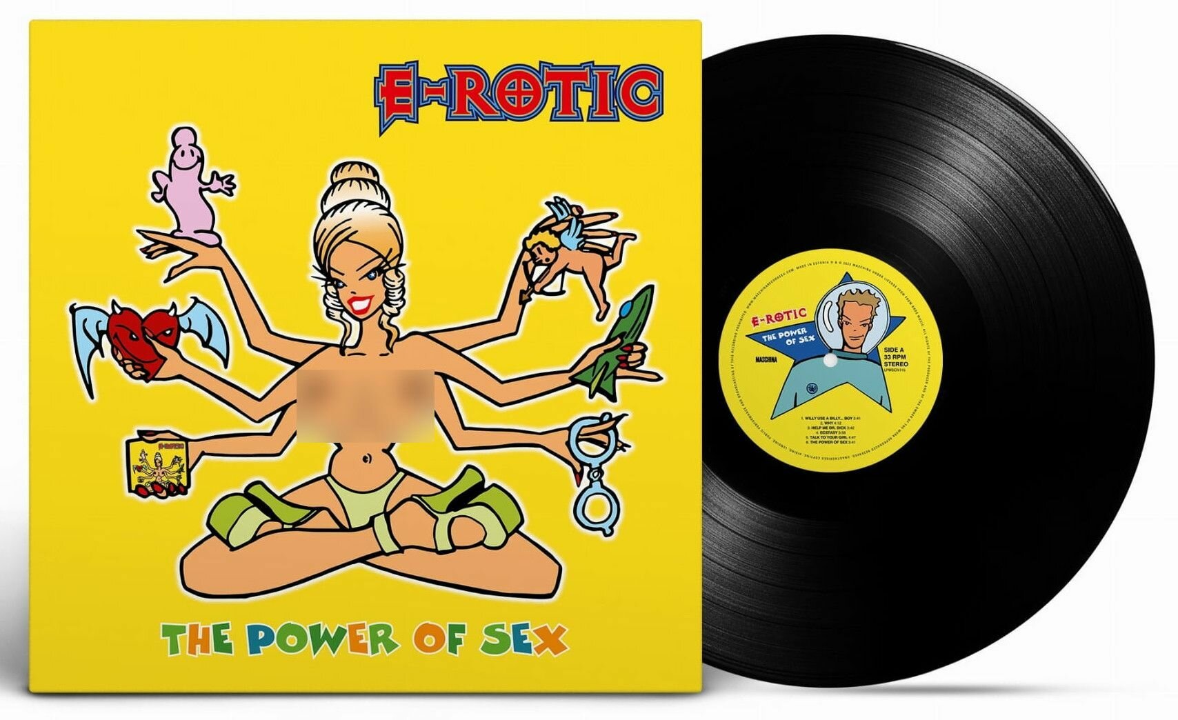 Виниловая пластинка E-Rotic. The Power Of Sex (LP, Limited Edition)