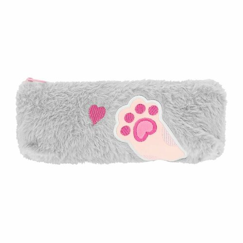 фото Косметичка lady pink, 21х10х5 см, серый