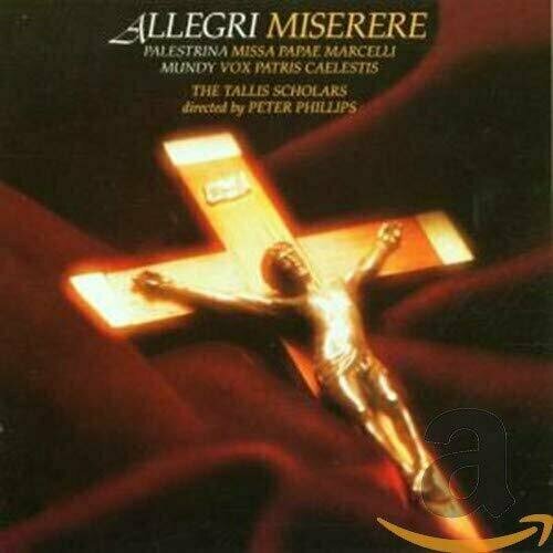 audio cd christmas with the tallis scholars AUDIO CD Allegri: Miserere - The Tallis Scholars and Alison Stamp