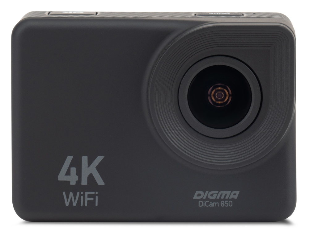 Экшн камера DIGMA DiCam 850 black - черный