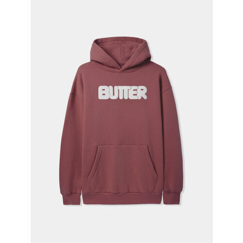 фото Худи butter goods, размер s, бордовый