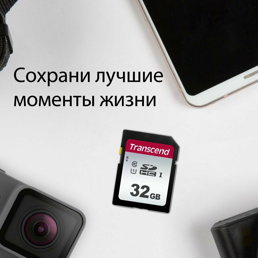 Карта памяти Transcend TS*SDC300S