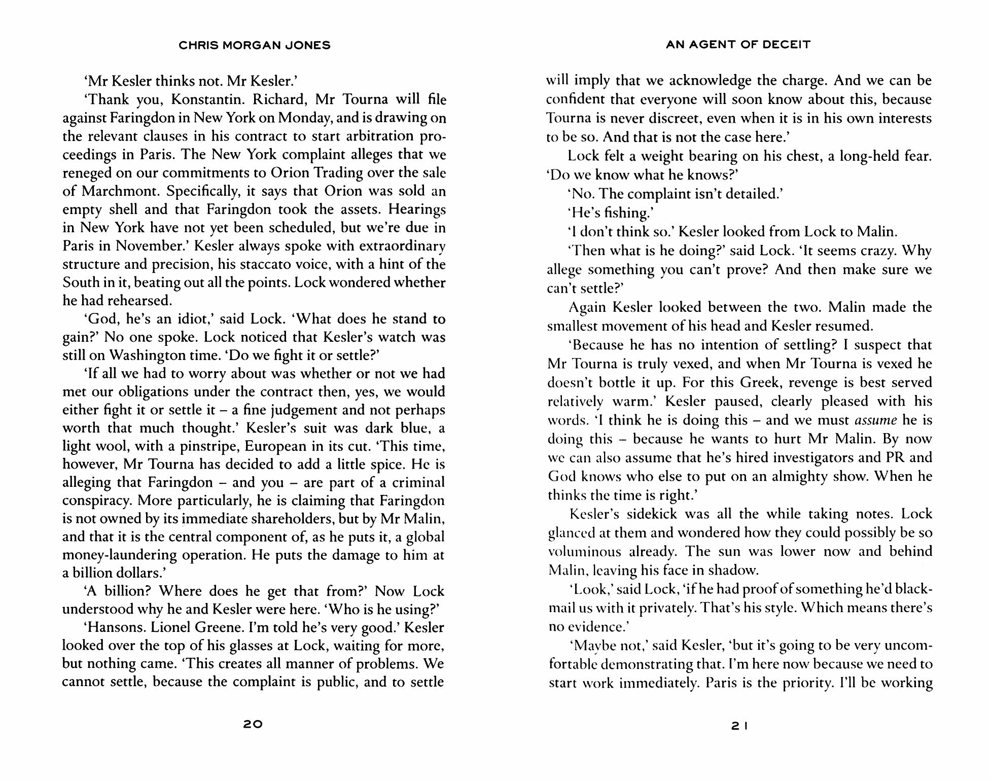 An Agent of Deceit / Книга на Английском - фото №2
