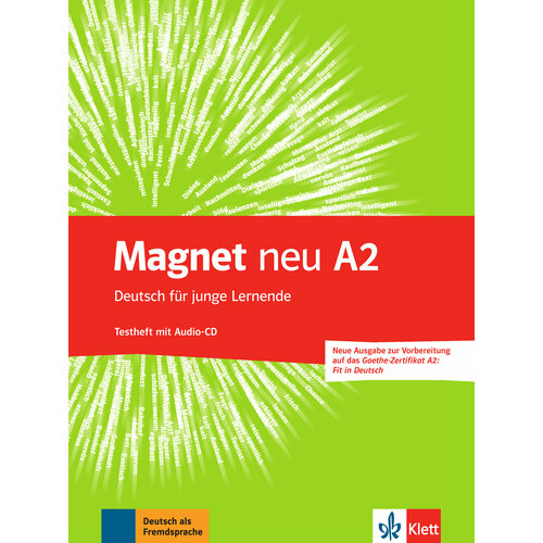 Magnet Neu. A2. Testheft. Goethe-Zertifikat A2. Fit in Deutsch (+CD) | Motta Giorgio