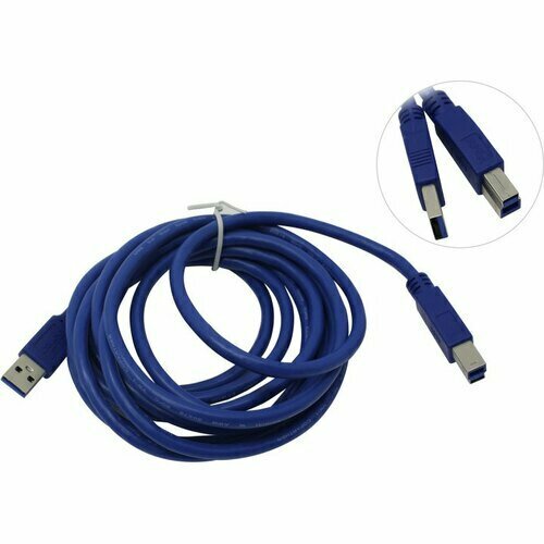 Кабель USB 3.0 A -> B Ks-is KS-143 кабель atcom usb a usb b at2824 3 м синий