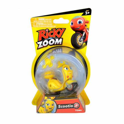 Фигурка Tomy Ricky Zoom Scootio 37060, 5.5 см игровой набор ricky zoom 37060 скути