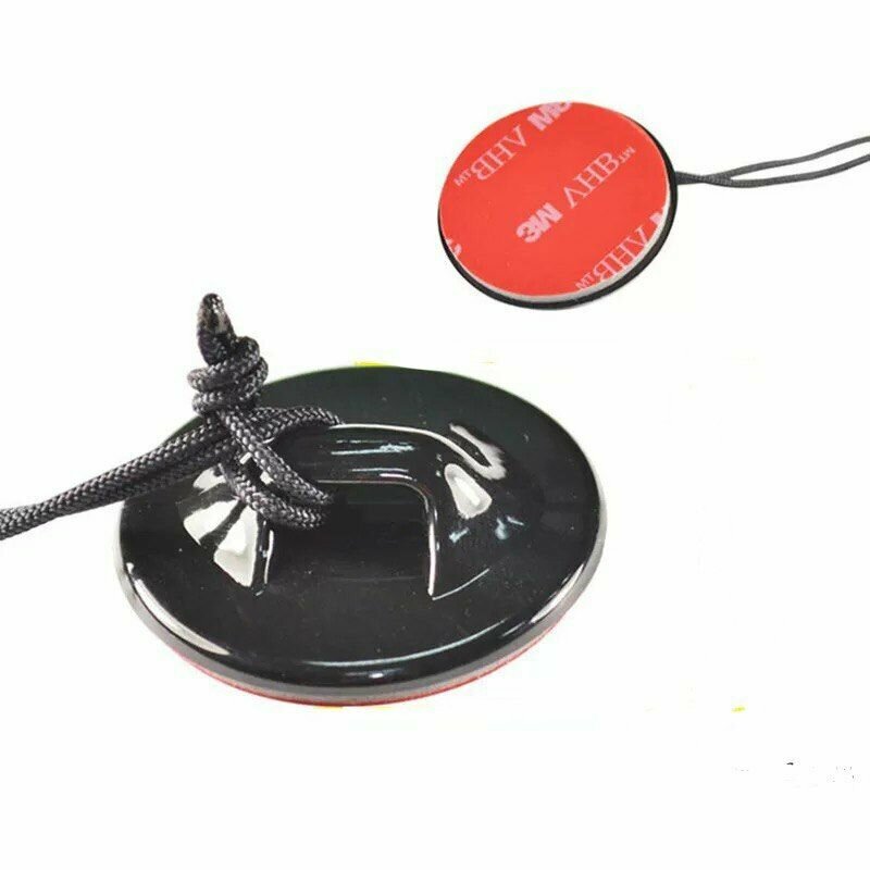 фото Самоклеящаяся платформа с 3М скотчем и страховочным тросиком для GoPro, Xiaomi, SJCAM, Eken