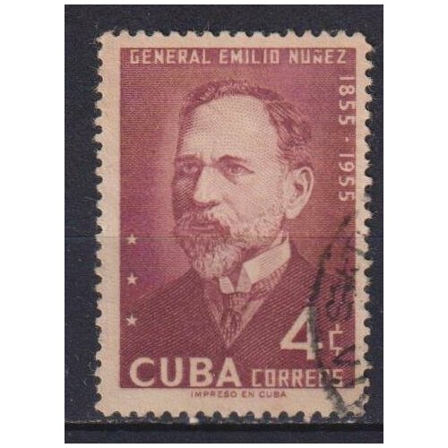 Почтовые марки Куба 1955г. 100-летие со дня рождения генерала Нуньеса Революционеры, Врачи U