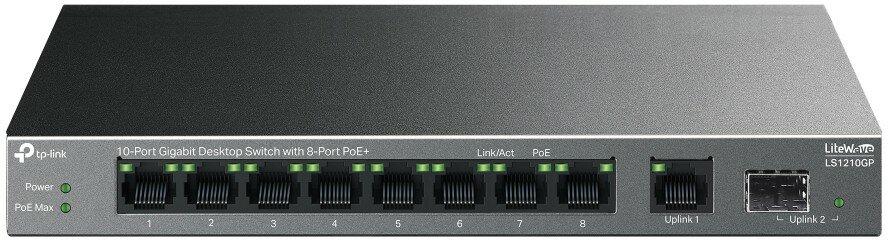 Коммутатор (свитч) TP-Link (LS1210GP)