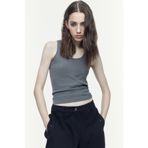 фото Майка befree, размер l, серый