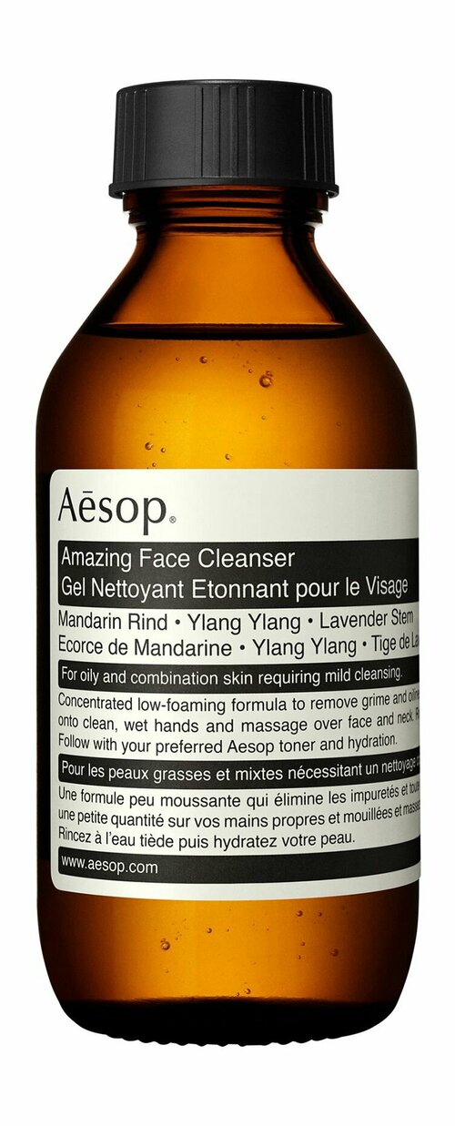 Очищающий гель для комбинированной и жирной кожи лица / Aesop Amazing Face Cleanser