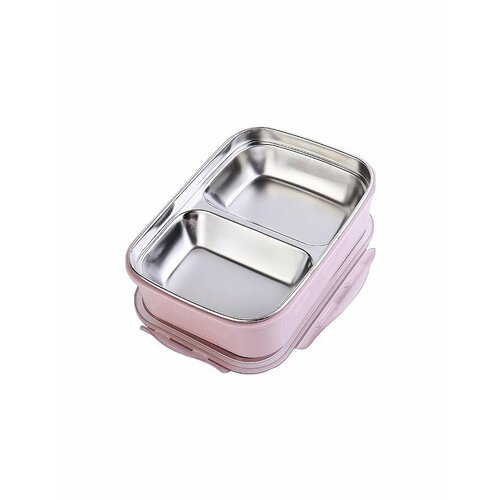 Контейнер пищевой2 секции розовый MB х60 986₽