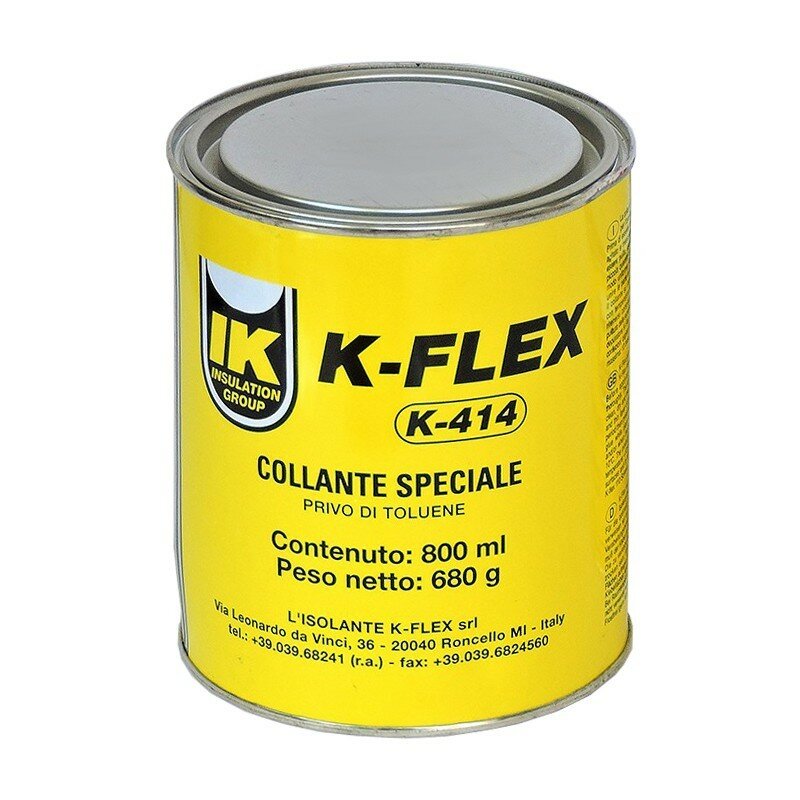 фото Клей однокомпонентный K414 для K-flex ST, 0.8 л, K-FLEX 850CL020003