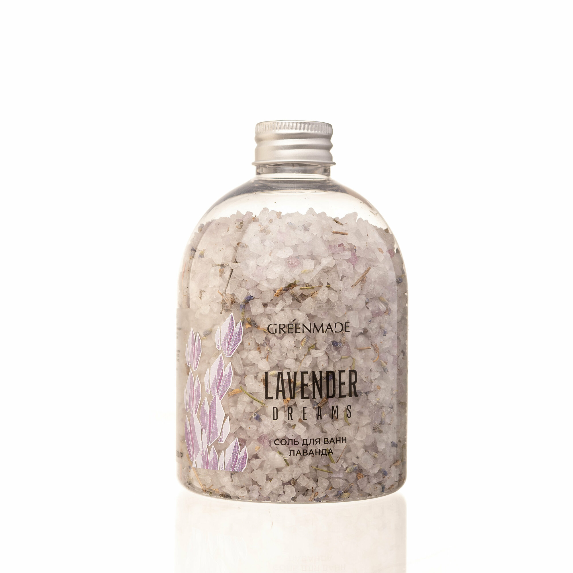 фото Greenmade Морская соль для ванн Роза Rose Dreams, 500г