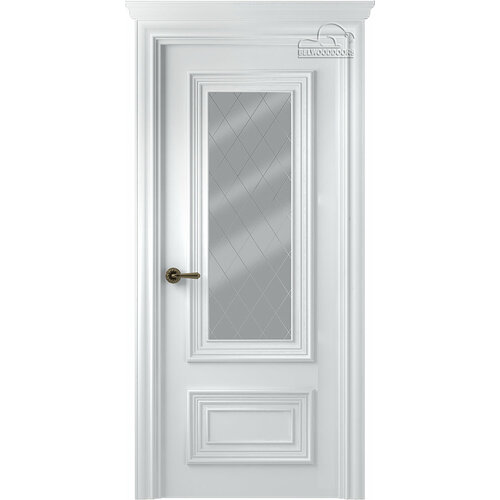 Межкомнатная дверь Belwooddoors Палаццо 2 витраж 39 эмаль белая межкомнатная дверь belwooddoors альта витраж 39 эмаль белая