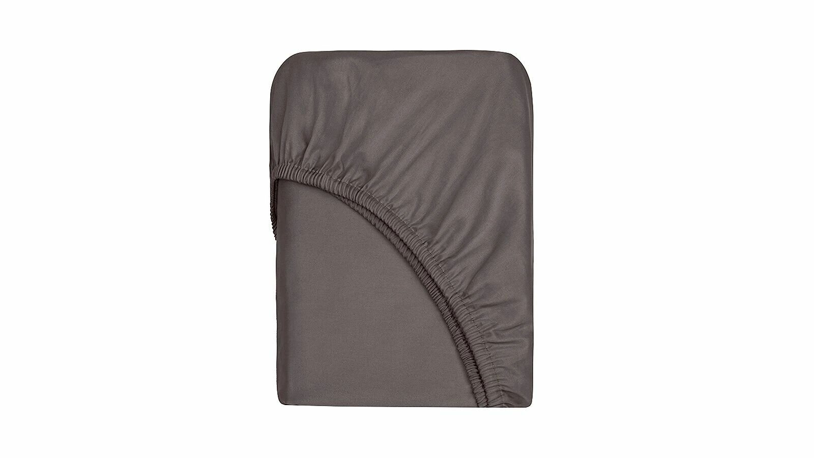 фото Простыня на резинке Askona Home Line 180*200 кварц