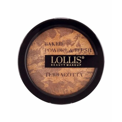 LOLLIS Румяна для лица Terracotta Compact Powder & Blush On тон 01 12г