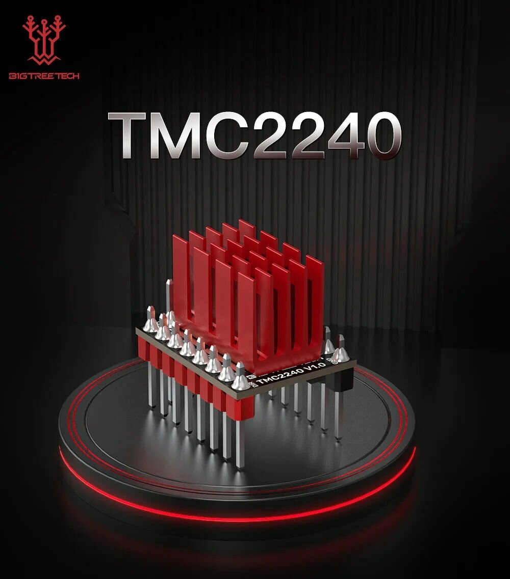 TMC2240 1.0 - драйвер шагового двигателя от Bigtreetech