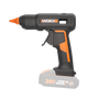 Клеевой пистолет аккумуляторный WORX WX045.9, 20В, без АКБ и ЗУ