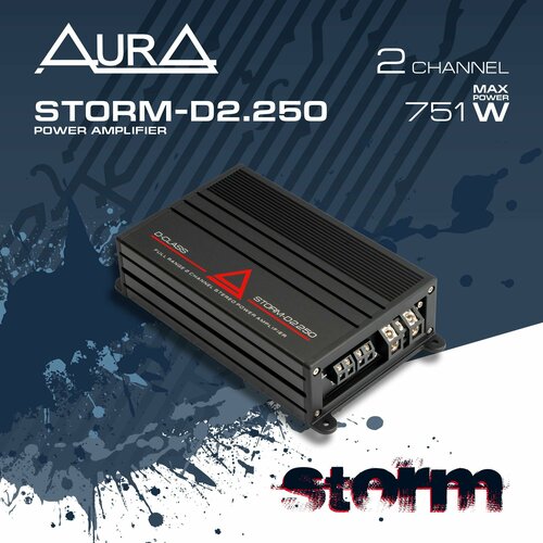 2-канальный усилитель мощности Aura STORM-D2250 1178100₽