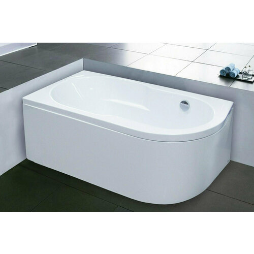 Акриловая ванна Royal Bath AZUR 160X80X60 левосторонняя акриловая ванна royal bath azur 170х80 r на каркасе