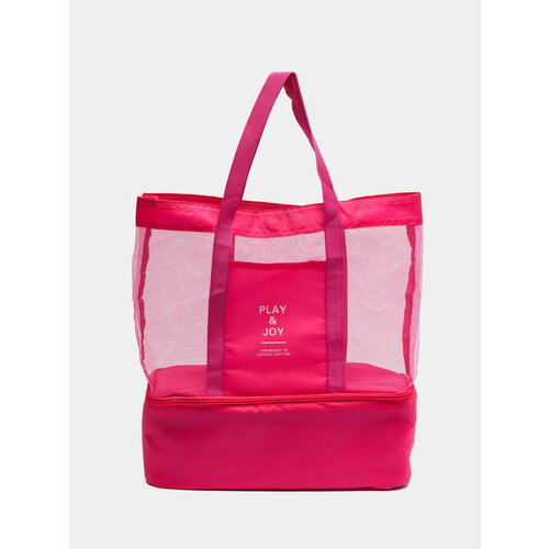 Пляжная сумка-холодильник/ Термосумка Цвет Розовый