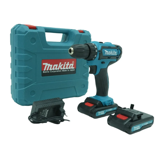 Дрель-шуруповерт Аккумуляторная 18V Makita DF331D 70 Нм 2 АКБ 890000₽