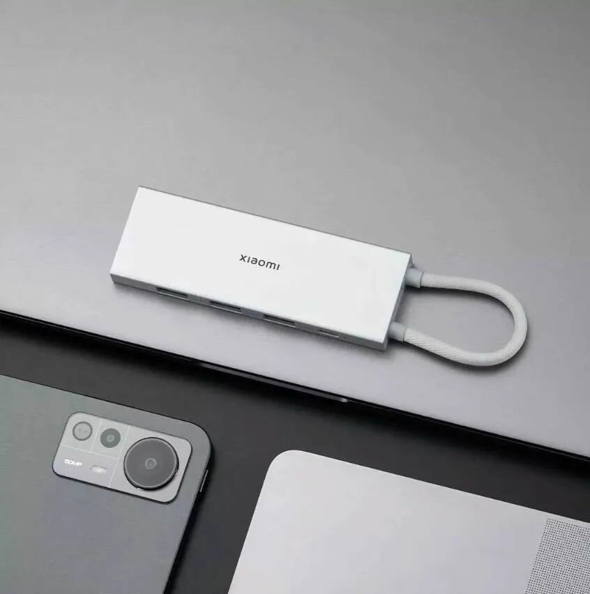 Док-станция Xiaomi 5 в 1 с USB Type-C USB3.0 HDMI 4K PD100W(XMDS05YM)