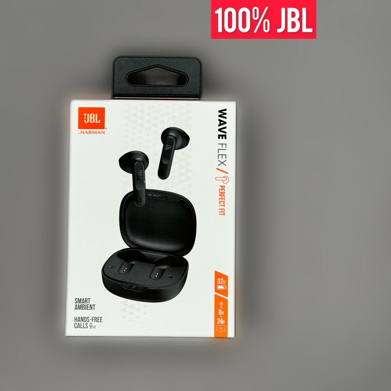 Наушники JBL Wave Flex, Black - фото №19