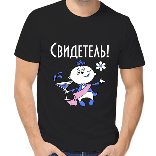 фото Футболка, размер m, черный нет бренда