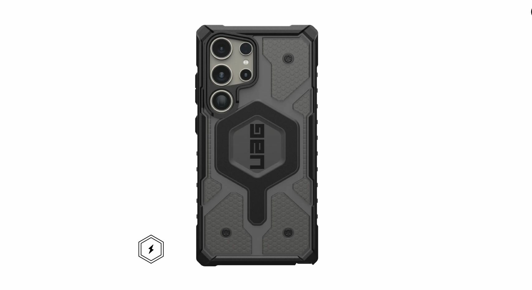 Чехол Uag Pathfinder для Samsung Galaxy S24 Ultra совместим с MagSafe, цвет тонированный (Ash)