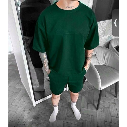 фото Костюм jools fashion, размер 50, зеленый