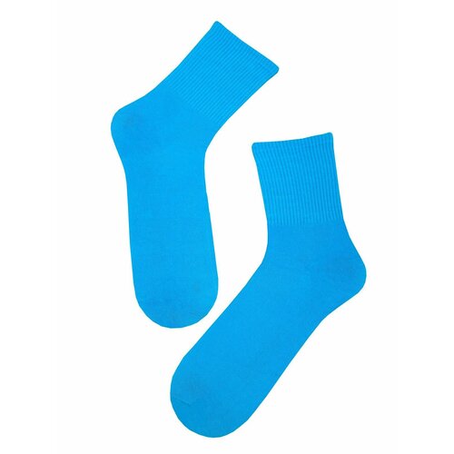 Носки , размер Универсальный, голубой