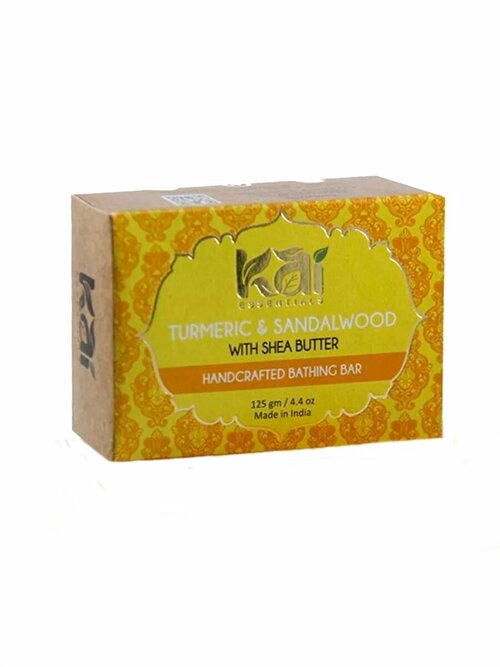 Мыло натуральное Куркума и сандал (Turmeric,Sandalwood) 125г