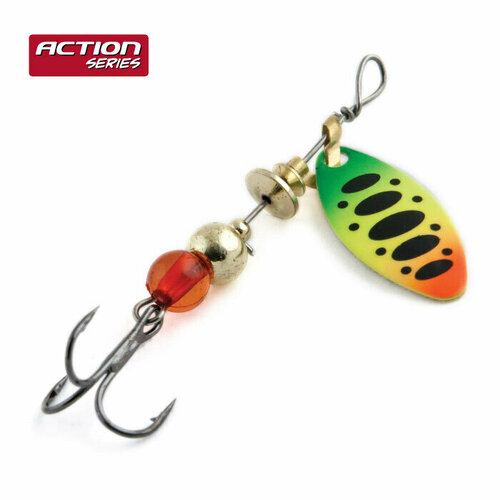 фото Блесна вращающаяся akara action series long 0 3 гр. 1/9 oz. a32