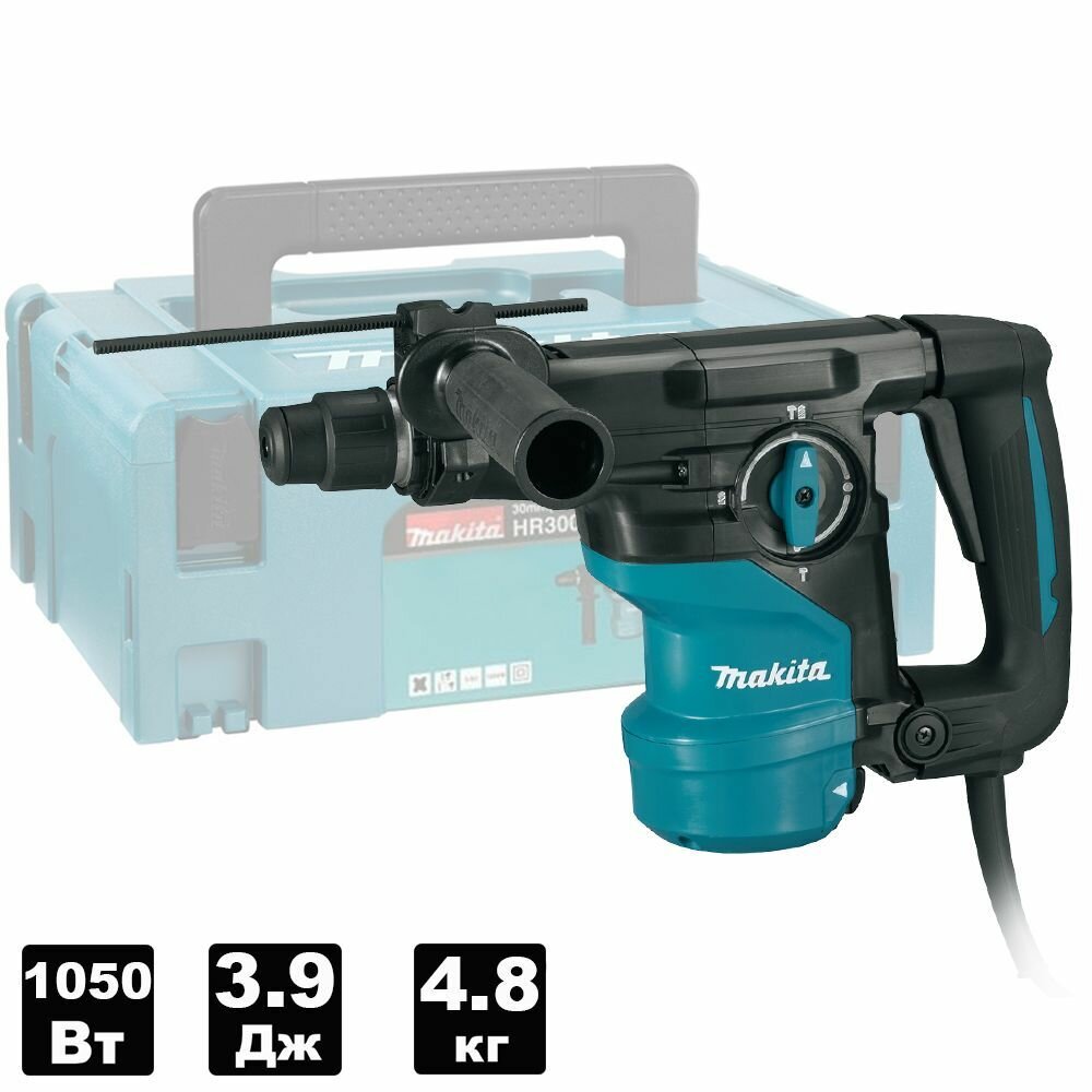 Перфоратор Makita HR3001CJ - фото №9