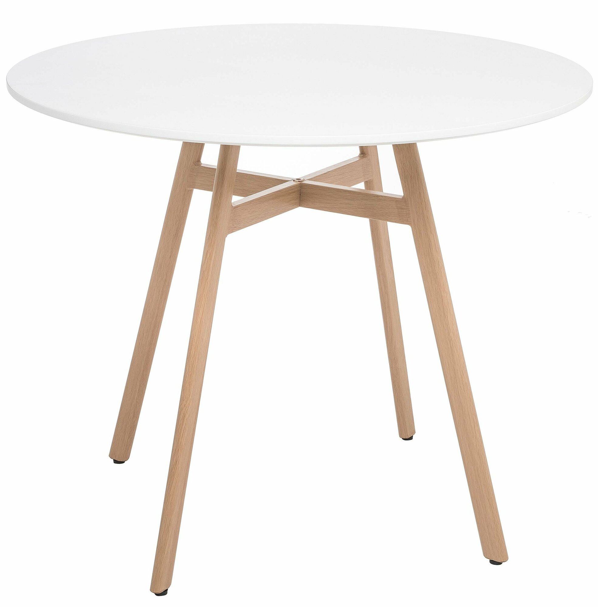 фото Стол Woodville Skandi 90 белый