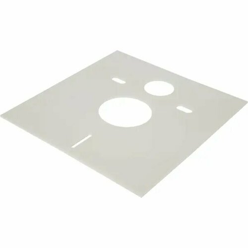 Прокладка универсальная для подвесного унитаза 40x42 см полистирол цвет белый 1322₽