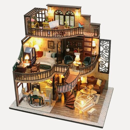 Изображение товара Румбокс, интерьерный конструктор MiniHouse Дом в английском стиле