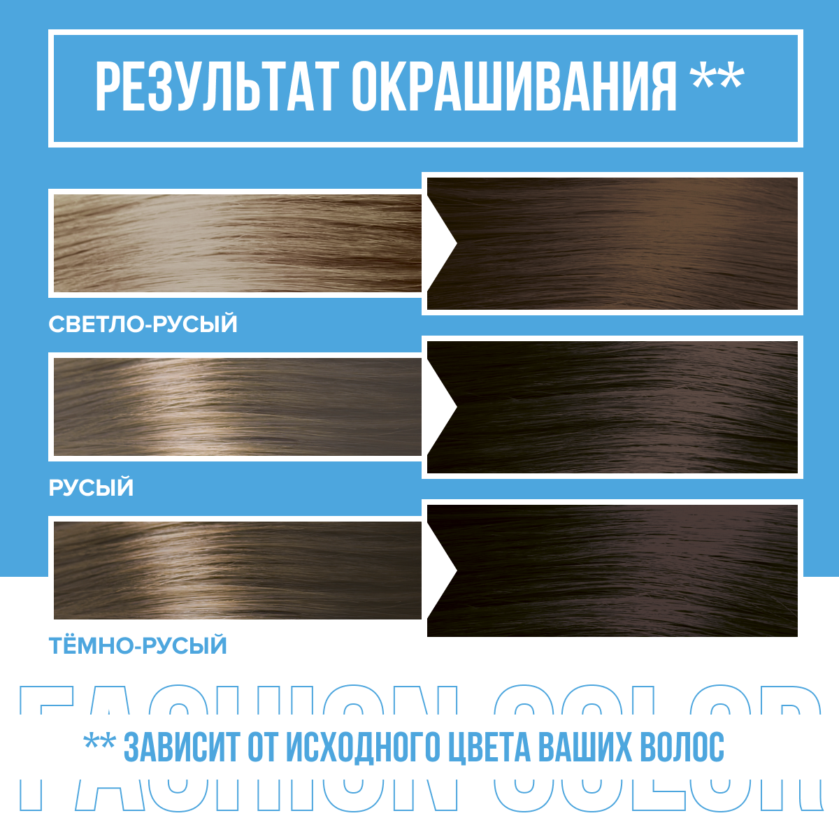 Studio Professional краска для волос Fashion Color 5.75 Каштановый, 50/50/15 мл