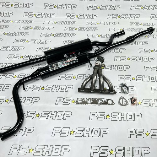 ВАЗ 2110 с 2007г. 16кл Паук 4-1+резонатор+глушитель. Комплект выхлопной системы Stinger и комплект для установки (Резонатор с бачком).