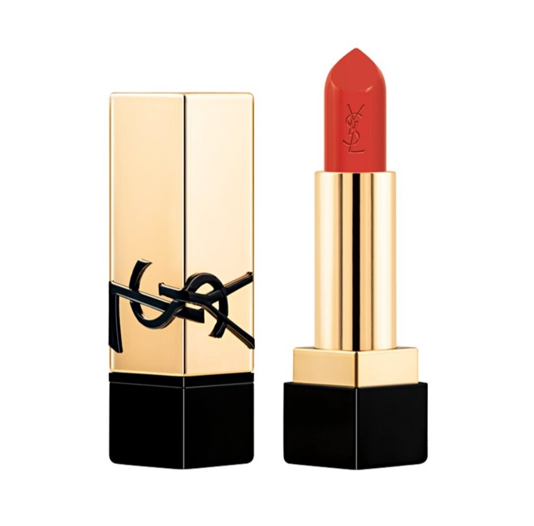 Yves Saint Laurent губная помада Rouge Pur Couture Caring Satin Lipstick with Ceramides, 0154